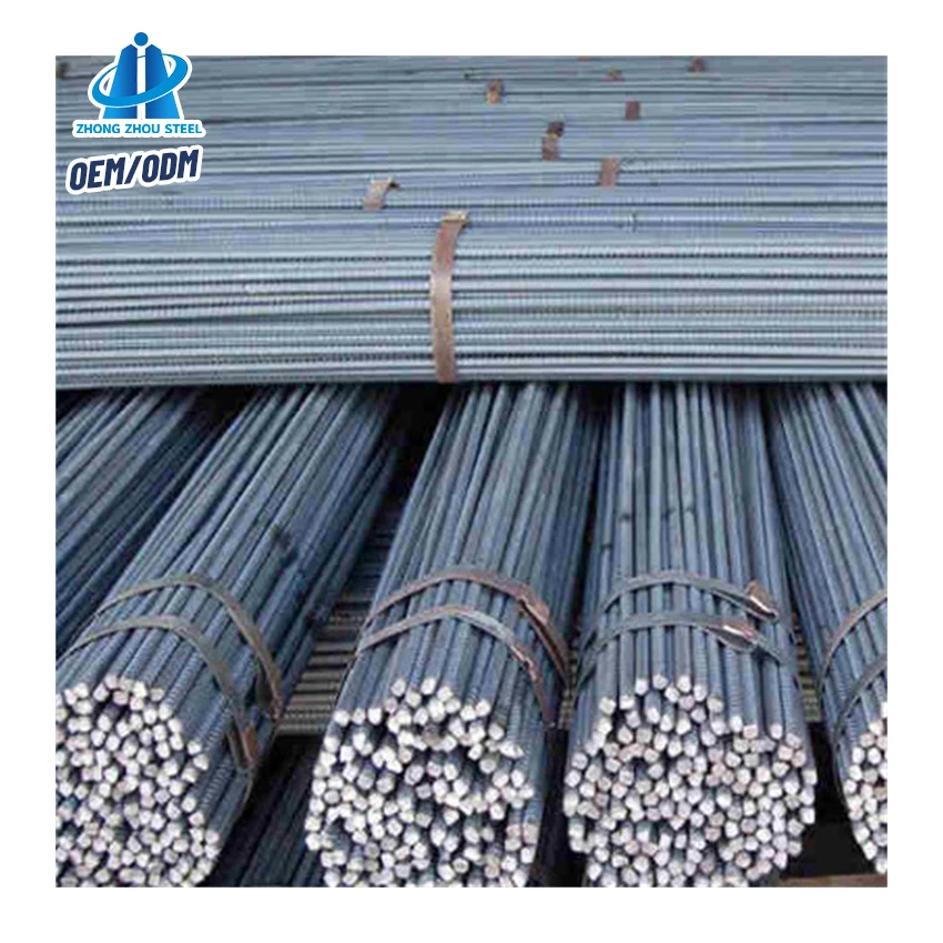 Tang Shan steel Hrb400 Reinforced Deformed Steel Bars for Construction Concrete Steel Rebars