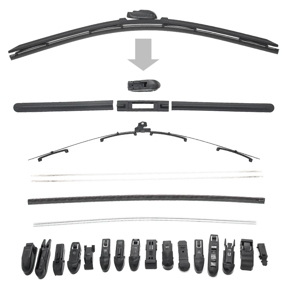 2023 New style U type colored windshield mitsuba wiper blade wiper-blades-manufacturers