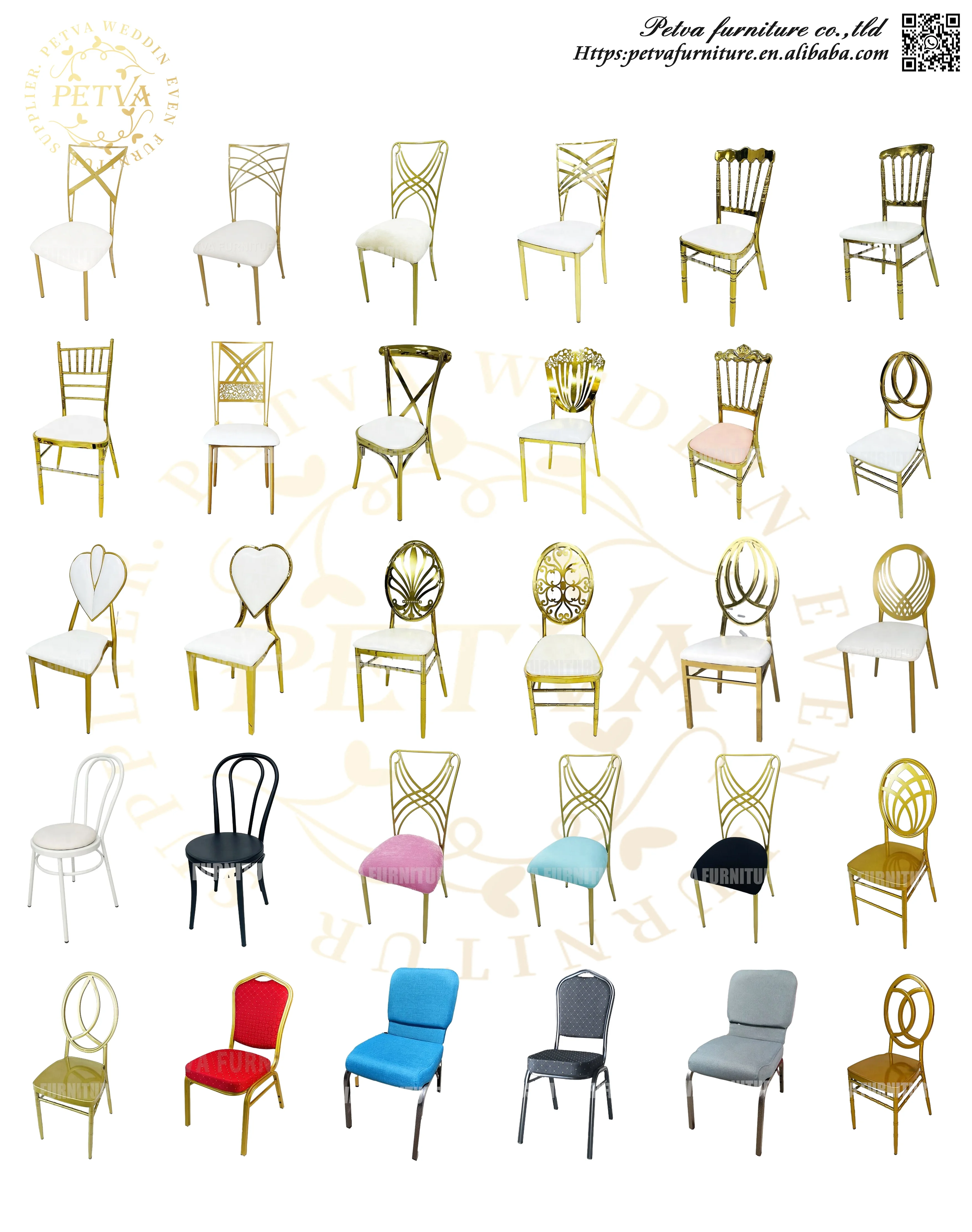 Chair metal wishbone seat wedding dining crossback cross back chair for event