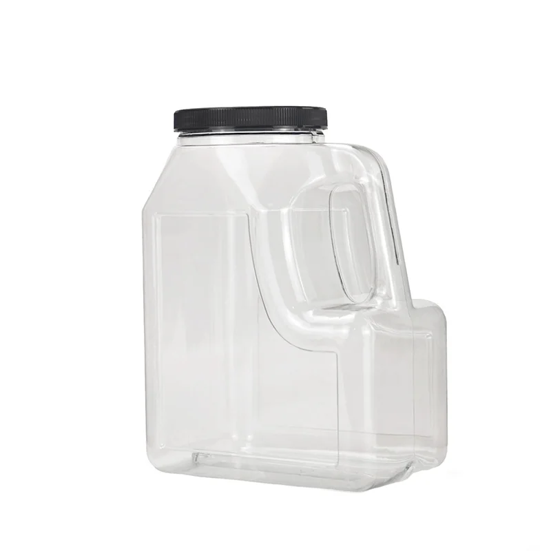 PETG 160oz large capacity plastic bottle spice container storage jars kitchen supplies beans grain storage custom colour logo