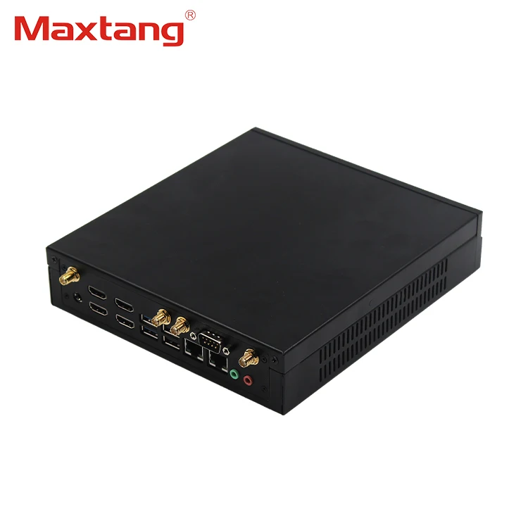 Factory Price Maxtang Intel Iris Xe UHD Graphics Tiger Lake Processor based Mini PC 4 HDMI i7 Mini Computer