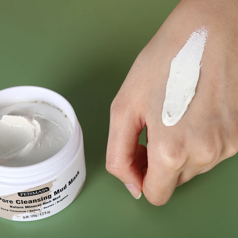 Oem Spatula Matcha Deep Cleanse Cleansing Mud Dead Sea Mask Stick Deep Cleanse Facial Clay Mask Stick For Face