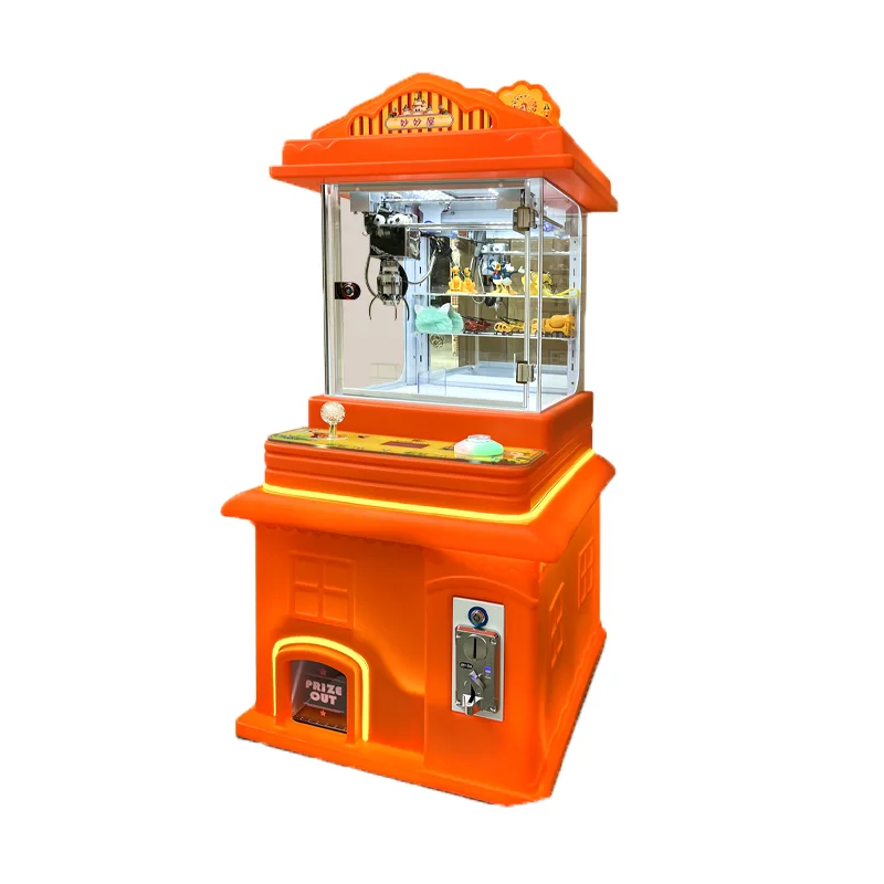 Amusement Metal and Plastic Coin Pusher Coin Operated Capsule Vending Machine  Game claw machine fillers 3 inch