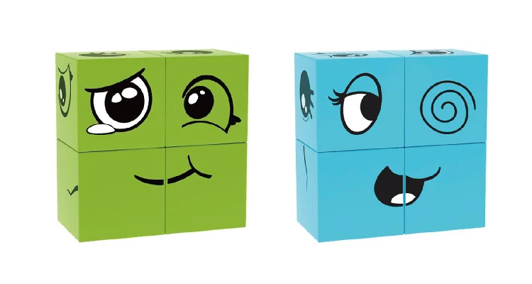 64PCS 3x3 magnetic cube changeable magnetic cube puzzle magnet puzzle cube for educational toys