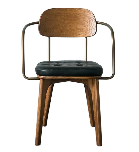 
Japanese restaurant cafe chairs modern restaurant tables and chairs industrial style wood metal 