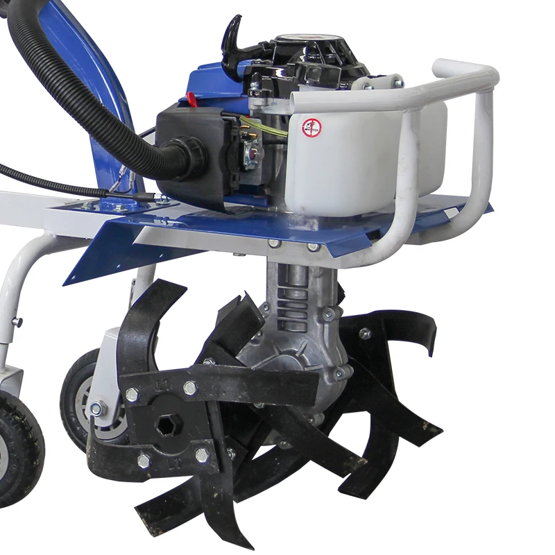 FUMAI 63CC two stroke agriculture horticulture mini power tiller machine ploughing machine mini weeder tiller