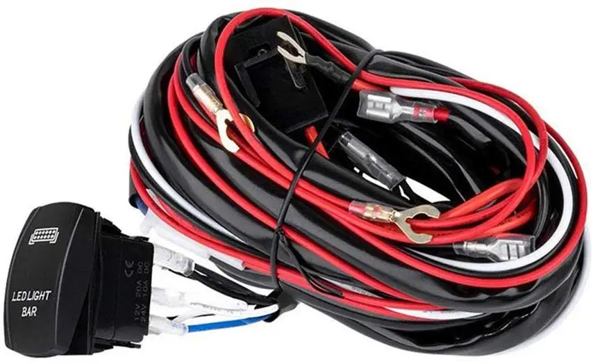 factory high quality auto led driving light wiring harness manufacturer