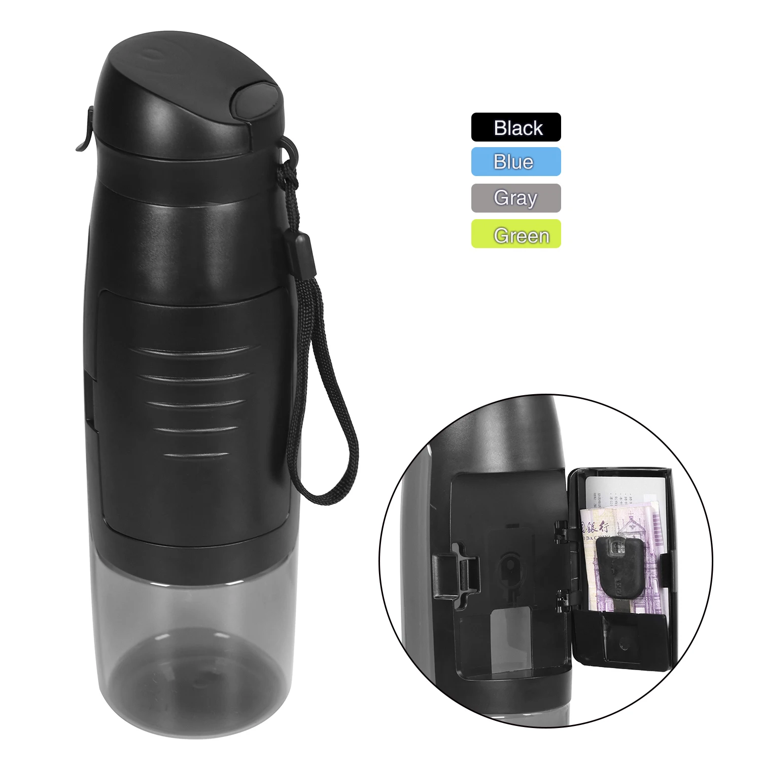 Wholesale 750ml clear plastic sports bicycle water bottle custom logo gym water cup eco friendly water bottle