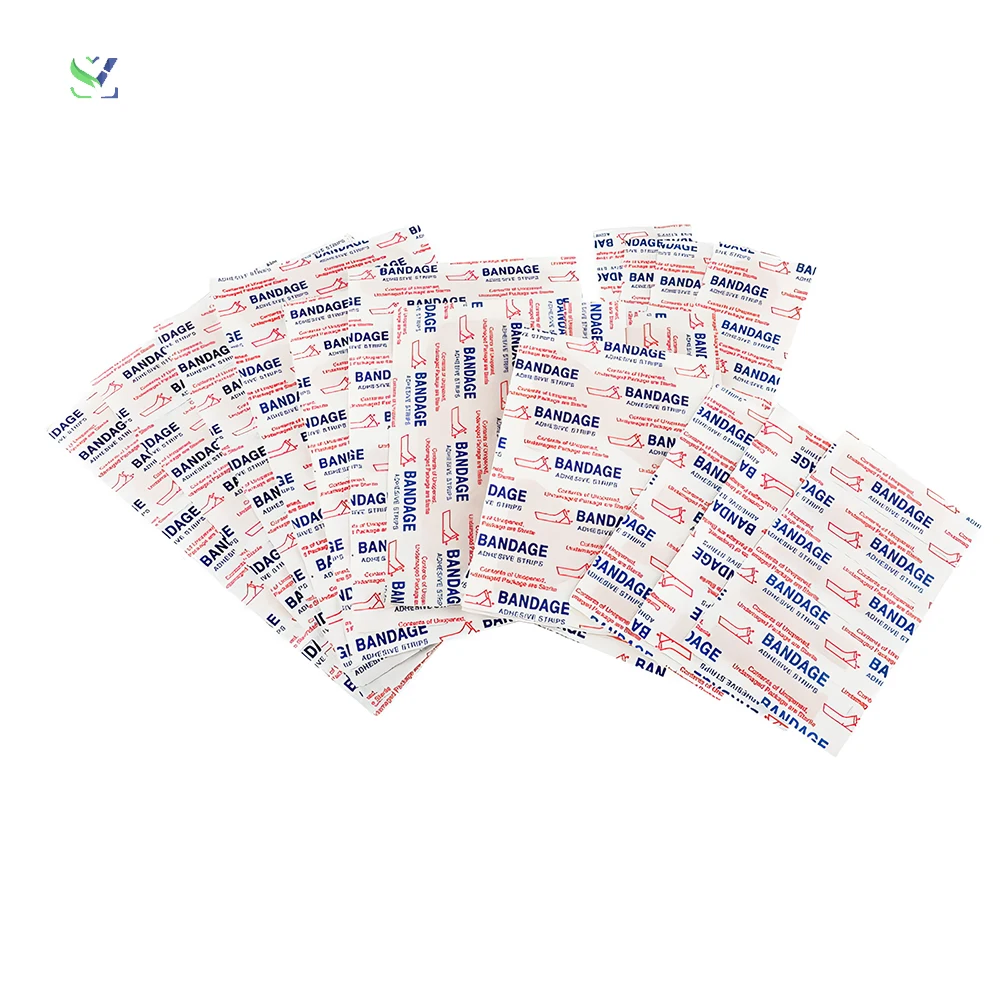 SZ Best Selling Medical Band Aid Adhesive Wound Plasters Brown Waterproof Band Aid