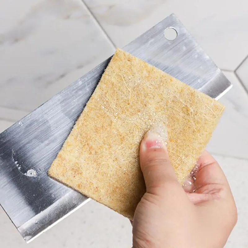 Natural sponge kitchen cleaning coconut fiber coir fiber scourer