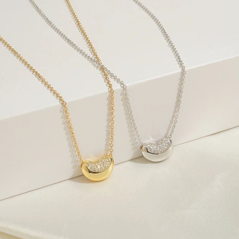 XL62127 new korean version inset zircon temperament ingot fashion collarbone chain personality everything neck chain