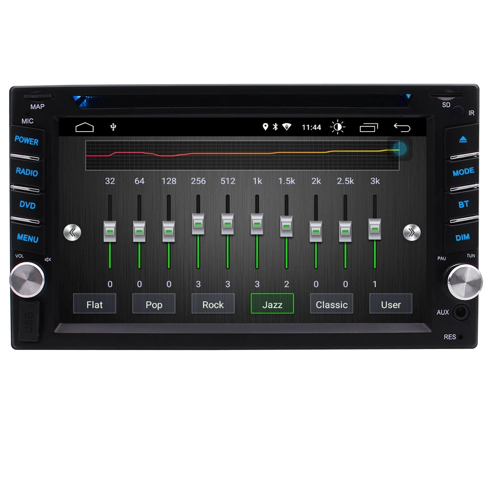 Drop shipping Android 10.0 Car Stereo DVD Player Double Din 6.2' Touch Screen autoradio with carplay android auto