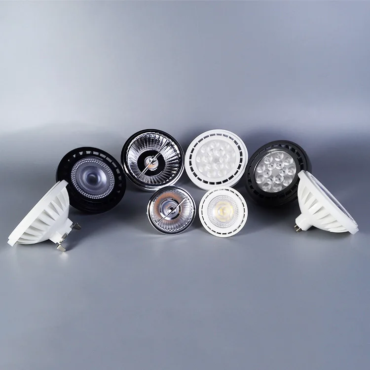 Lampada LED AR111 9w 10 W, 12w 15w 12 V Base G53 GU111 lamp 3000k 4000K 6000K
