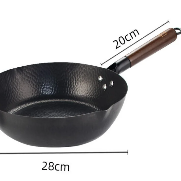 Hot sale Traditional Chinese long life extra large cast iron chef wok