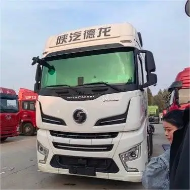 Прямая Продажа с завода Shacman CNG тяговой грузовик 430 л.с. метан газовый трактор 6x4 приводное колесо автоматическое ручное использование по низкой цене