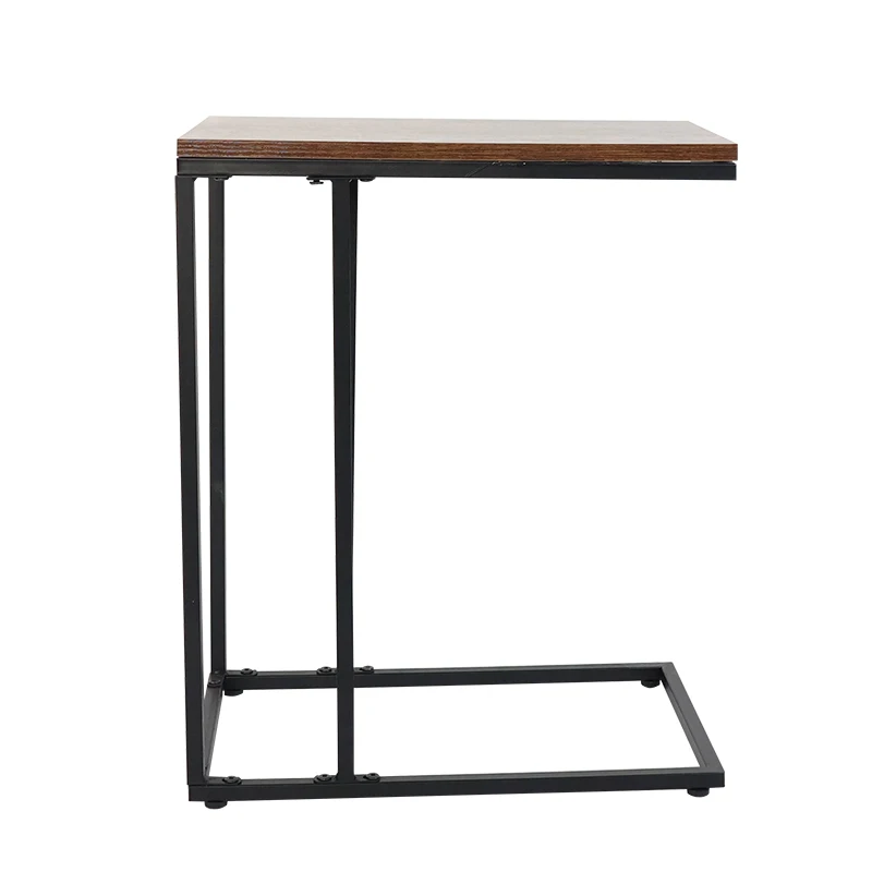 Wholesale Good Price Wooden Coffee Table Metal Frame for Working and Eating living room furniture small side wood coffee table