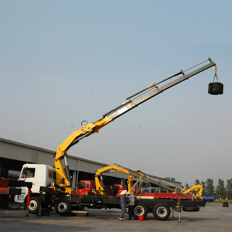 Factory Price 26Ton Telescoping Boom Loading Truck Mounted Crane 25Ton GSQS250-4