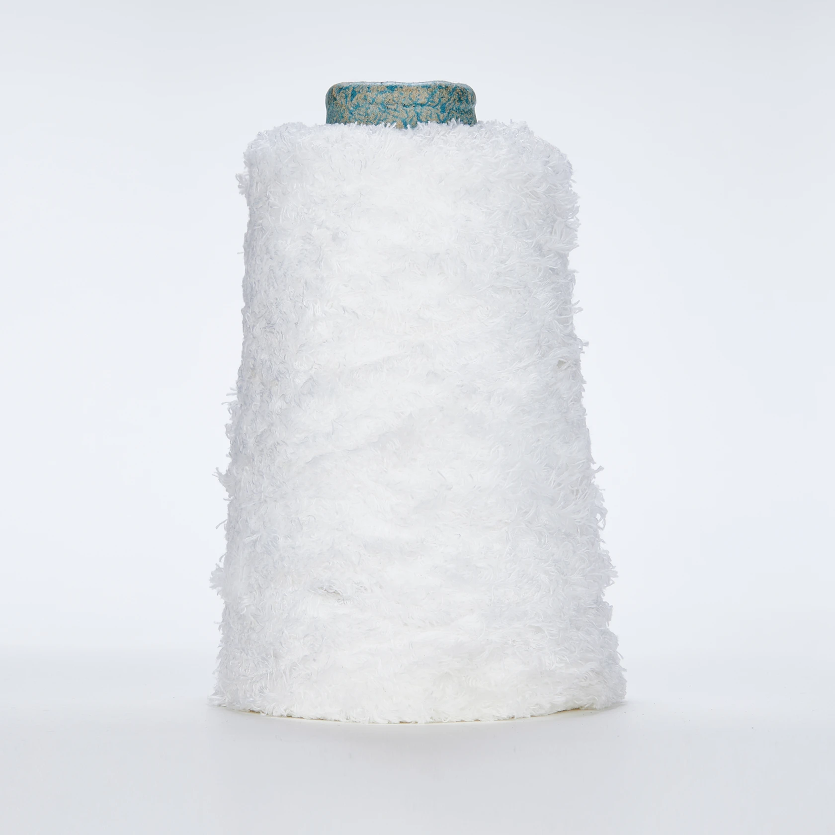 Polyester/Nylon Fiber Yarn Two side Fiber Fancy Yarn Chenille Yarn Customized Color Feather Yarn