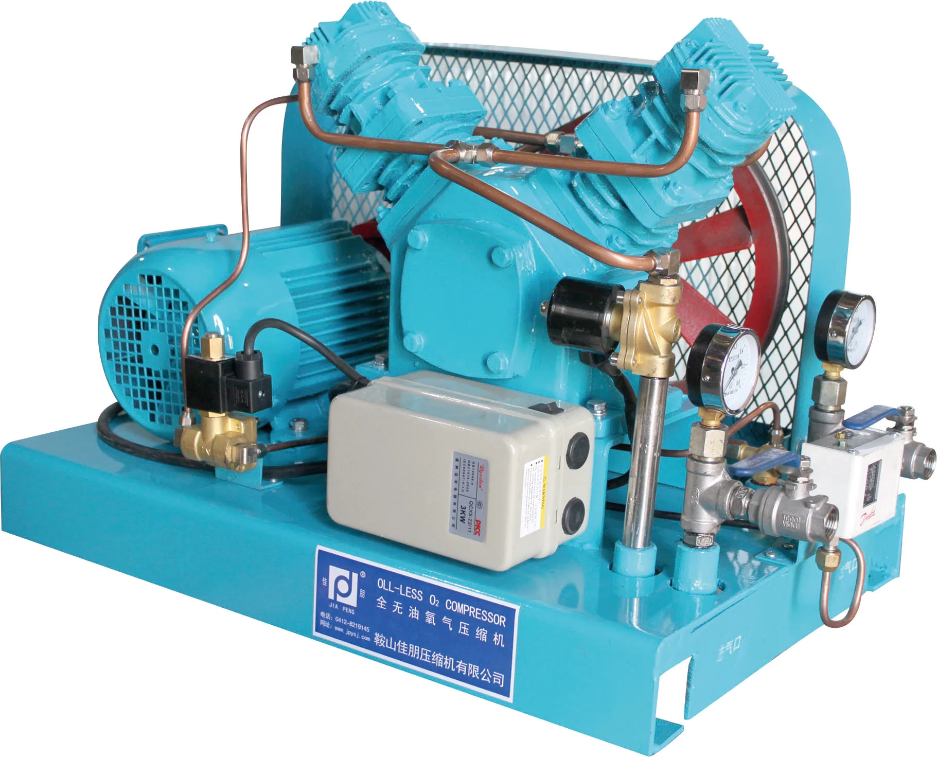 Oxygen generator booster pump compressor oil free 150bar for filling cylinders