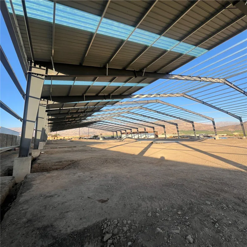 LIght Frame PEB steel I beams structures industrial warehouse building