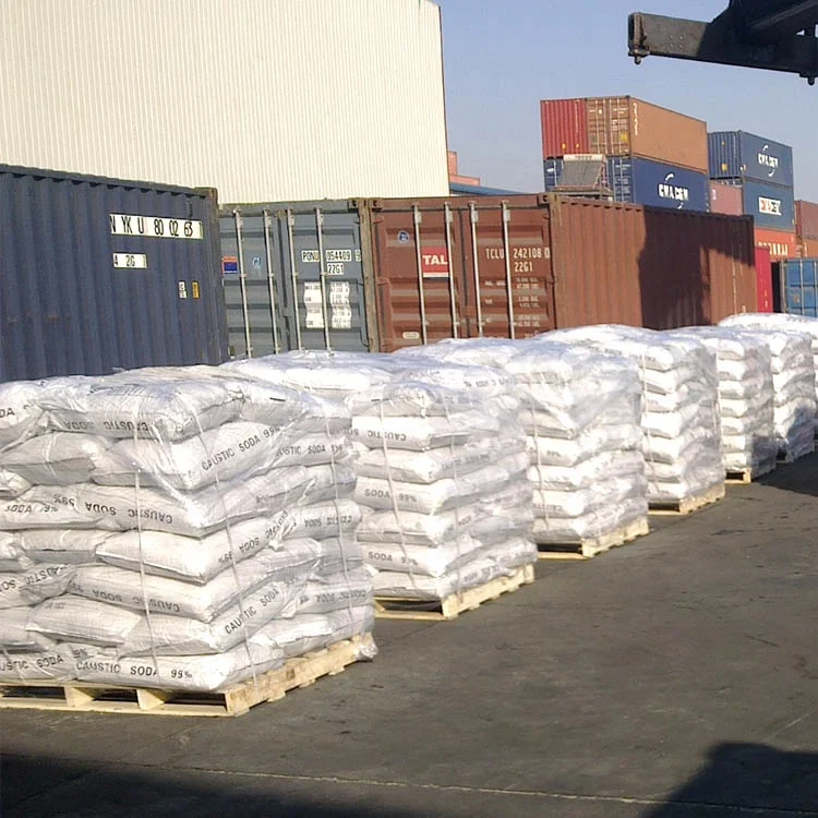 
The manufacturer Caustic soda flakes 99 sodium hydroxide pearls factory 99% Naoh 98% caustic soda 