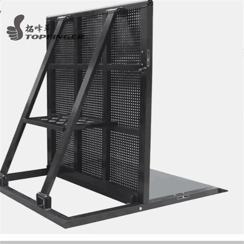 Aluminum Barricade Safety Concert Barriers Outdoor Stage Barricade Foldable Mojo Crowd Control Barrier Concert Crash Barricades