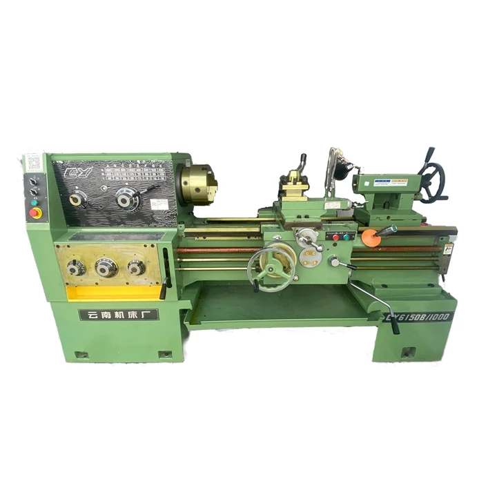 CY-6150B Provide Free Spare Parts Service Heavy Duty Chinese Hard Turning Cnc Used Metal Lathe