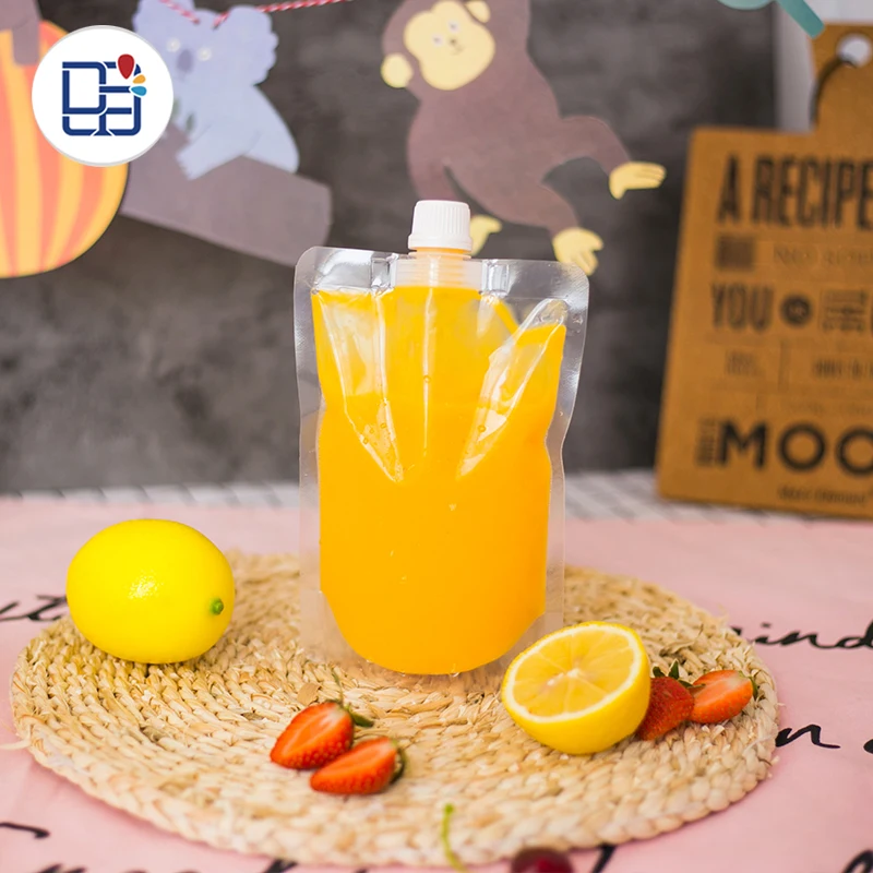 
Waterproof Spout Pouch Stand Up Pouches Liquid Plastic Screw Lid Bag On Sale 