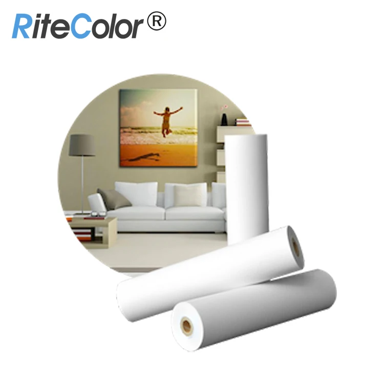 320g Large format digital inkjet printing canvas roll matte coating canvas