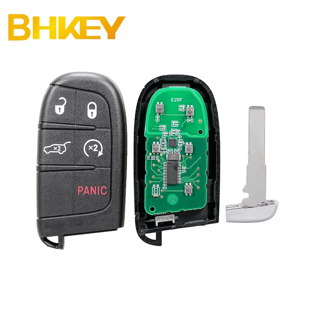 For Jeep Compass 2B 3B 4B 5B Smart Remote Car Key Fob 433Mhz M3N-40821302 4A Chip