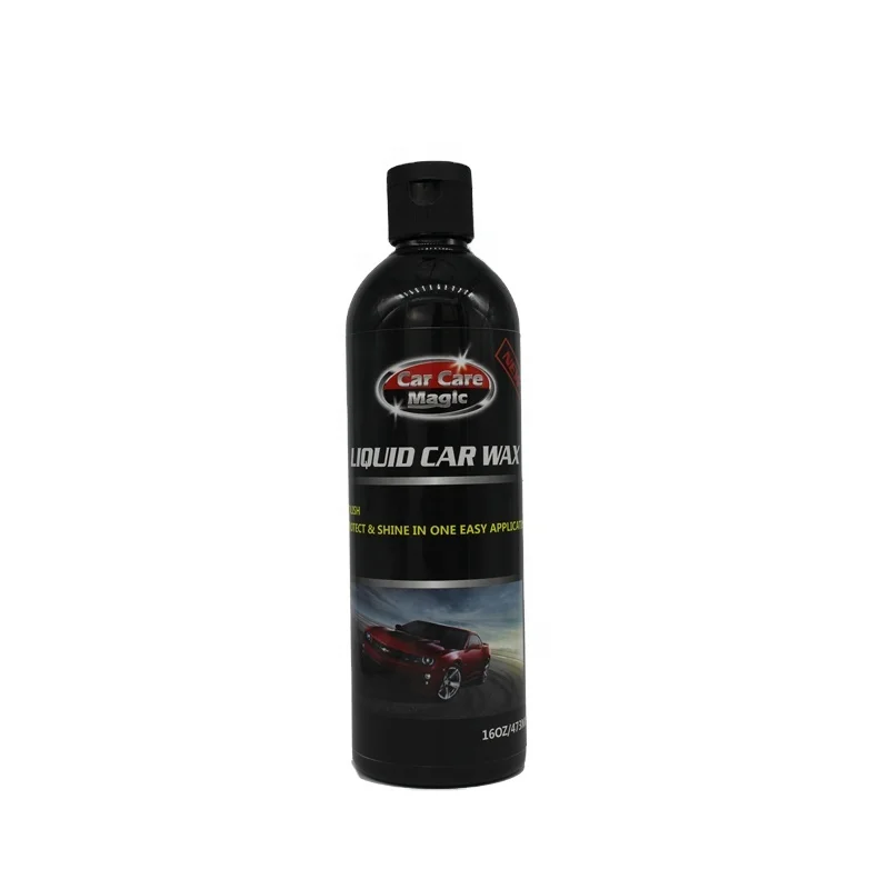 liquid car wax 473ml Super Formula Carnauba Polish Gold Clear Coat liquid easy to use OEM provide easy to apply and remove wax