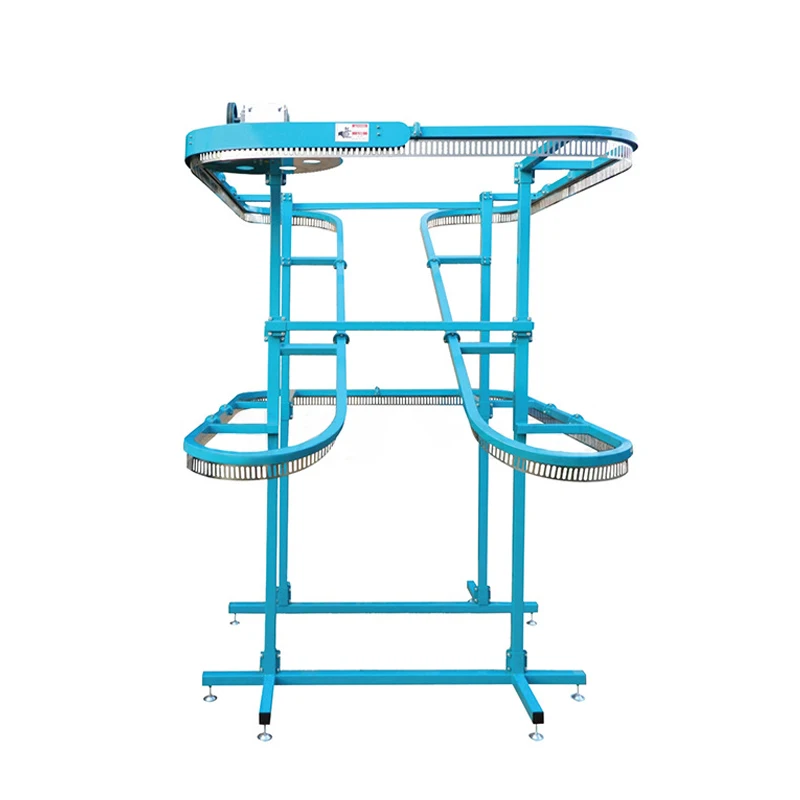 Laundry shop electric control auto clothes conveying machine dry cleaning garment conveyor