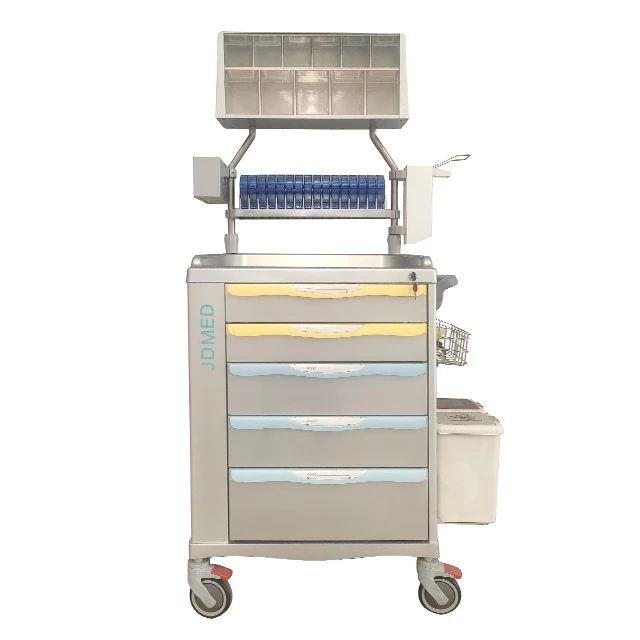 Patient care Multi-Drawer modern design Hospital&Clinic Medication Equipment Medical anesthesia trolley Hospital cart