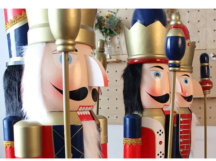 Wholesale 180cm 6ft Large Nutcracker Christmas Giant Nutcracker for Christmas Decoration