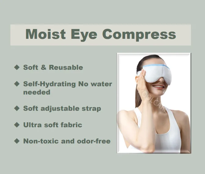 Compress Cold hot dry eye mask Moist Heat Eye Mask