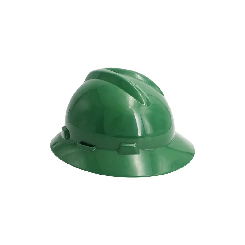 China Wholesale Safety Helmet Adjust Hard Hat Green Blue Construction ABS Rescue Logo Customized For Industry