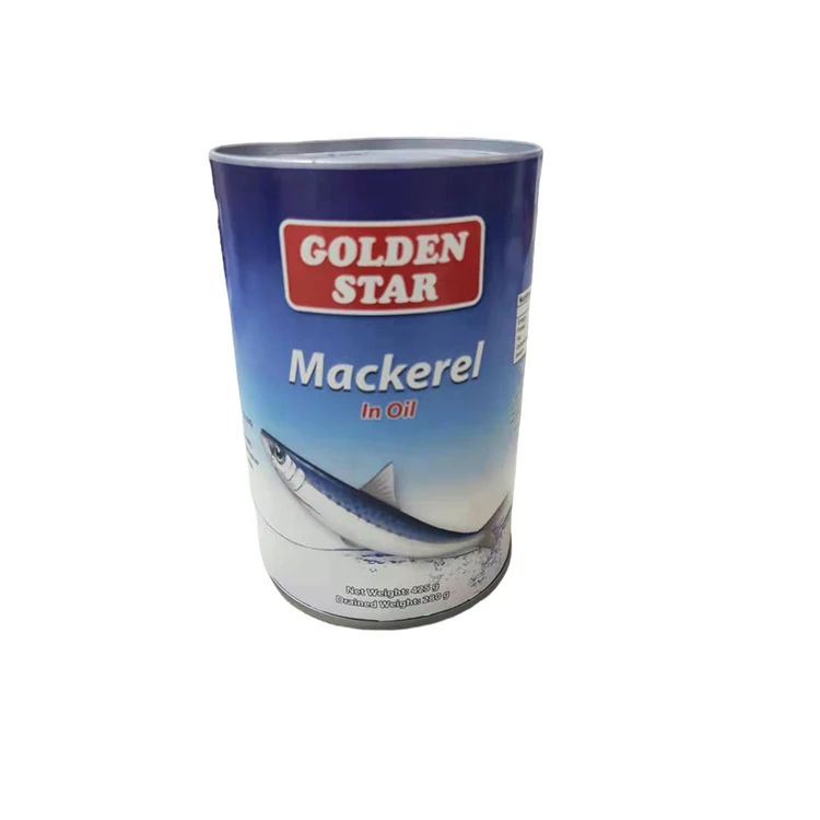 
Canned Mackerel Fish 