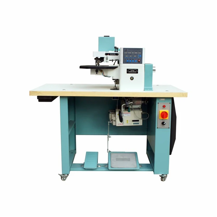 Automatic Speed Change PVC PU Canvas Material Hot Cement Edge Folding Shoes Bag Leather Cell Phone Making Machine