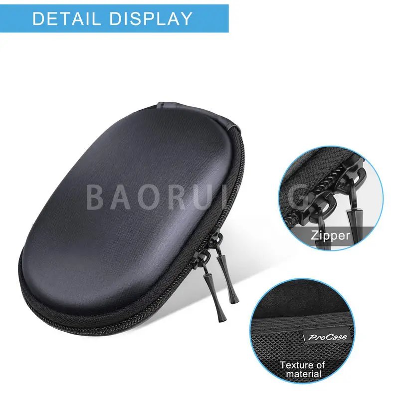 High-end Wireless Mouse Hard EVA Travel Cover Case HDD Hard case