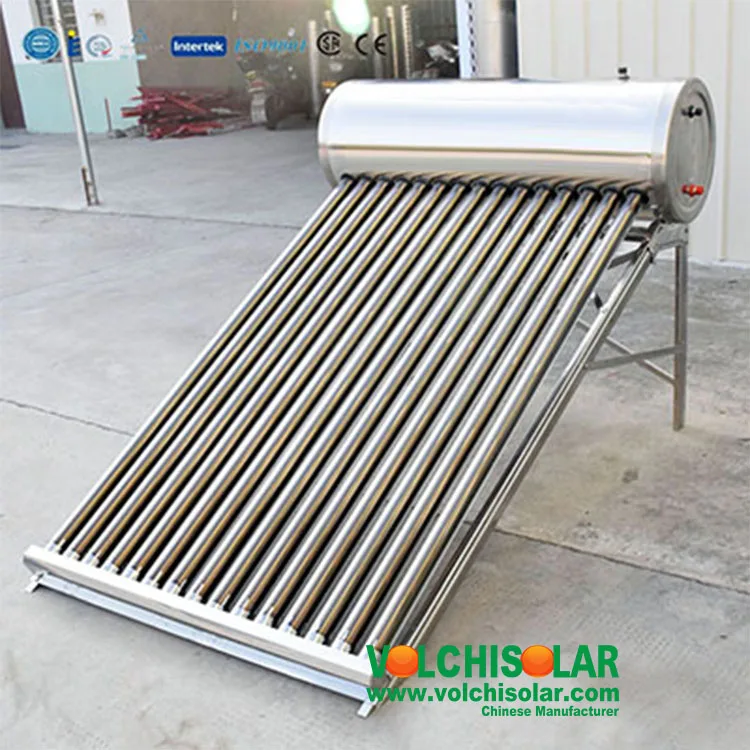 factory price of Inox solar water heaters for family bath