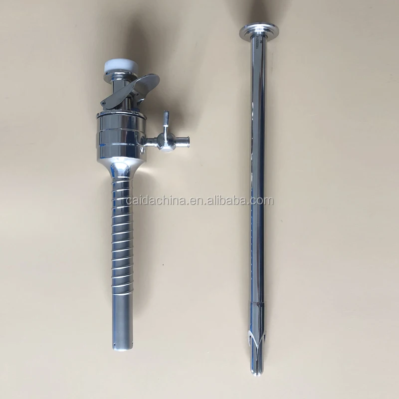 Laparoscopic reusable Flip type trocar, surgical magnetic cannula trocar 5mm and 10mm