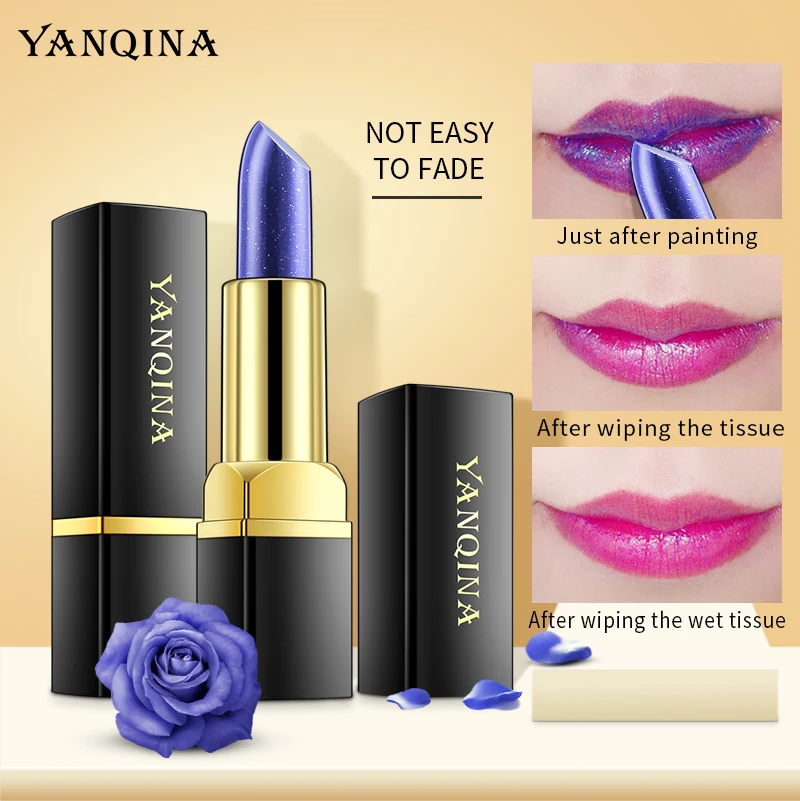 ECO Friendly Temperature Lipstick Magic Lipstick Change Color Lazy Lipstick Changing Tinted Pink Lip Tint Blam And Cheek Blam