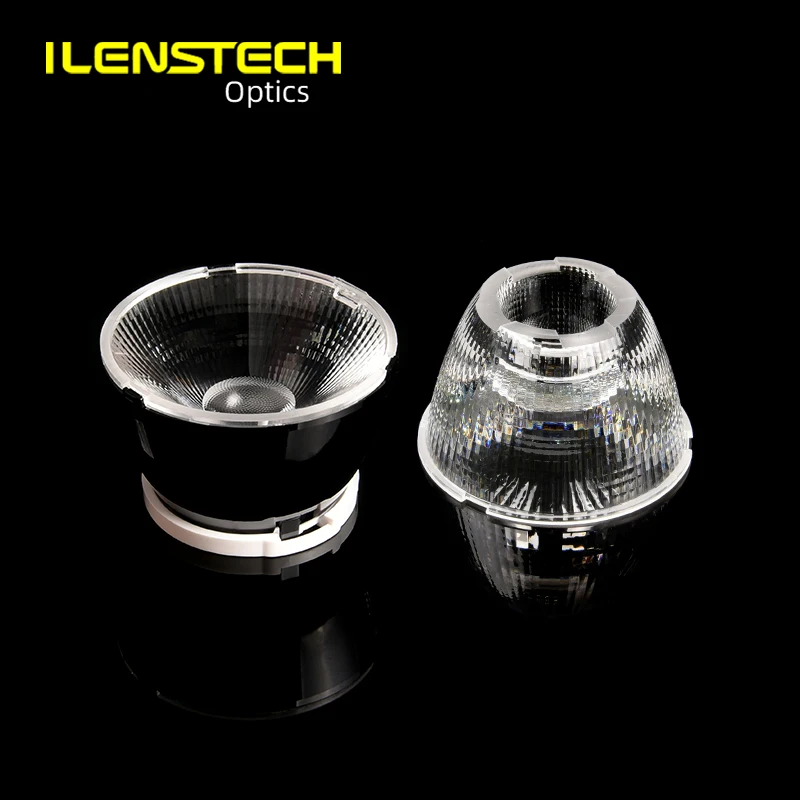 OEM Customized High Power Lights Projector Lens 62mm 36 Degree COB Lens PMMA Acrylic Lens Optics