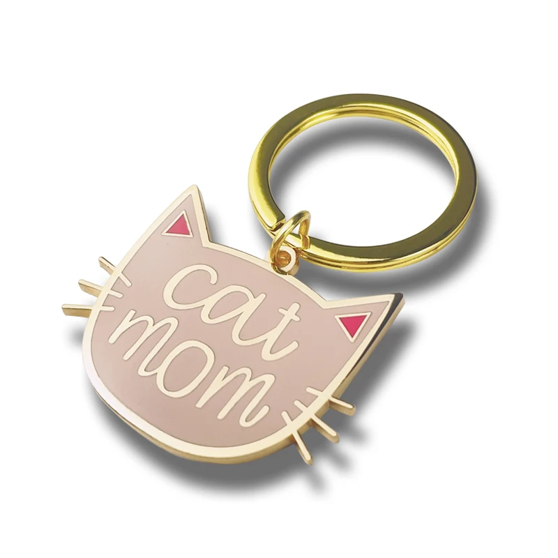 15 years manufacturer factory metal craft zinc alloy custom inspirtional diy enamel keychain charm