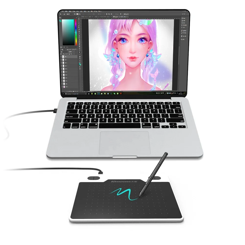 Цена по прейскуранту завода-изготовителя 10moons T503 рисования панель с цифровым пером графические планшеты графический планшет