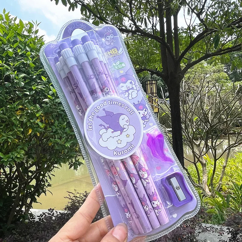 Creative San Lio Kulomi Pencil HB Stationery Award for Primary School & Kindergarten Students Rubber Use for Promotions