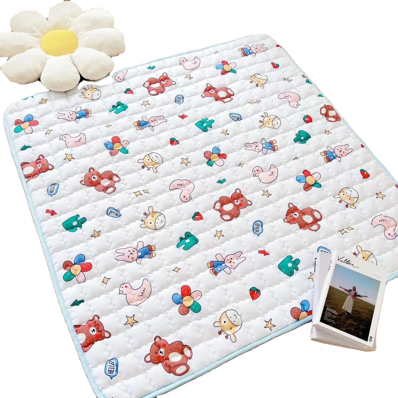 2023 новейший домашний Мягкий складной детский коврик для ползания гостиной хлопковый игровой ребенка и