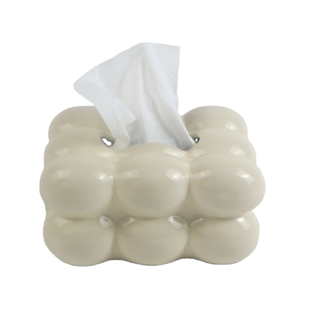 Ceramic   Tissue box Napkin Holder