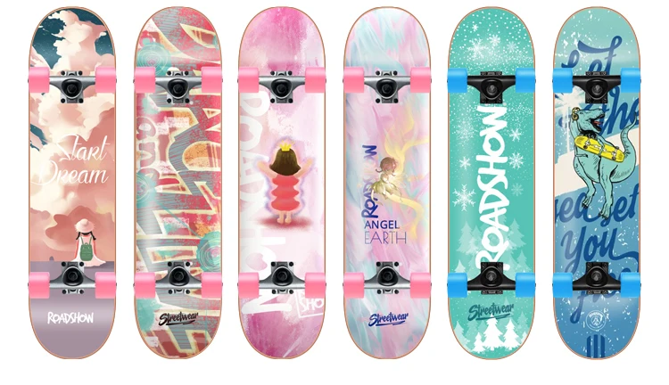 7 Layers chinese maple skateboard outdoor 31 inch for beginners custom youngsters skateboard Professional Pro Skateboard