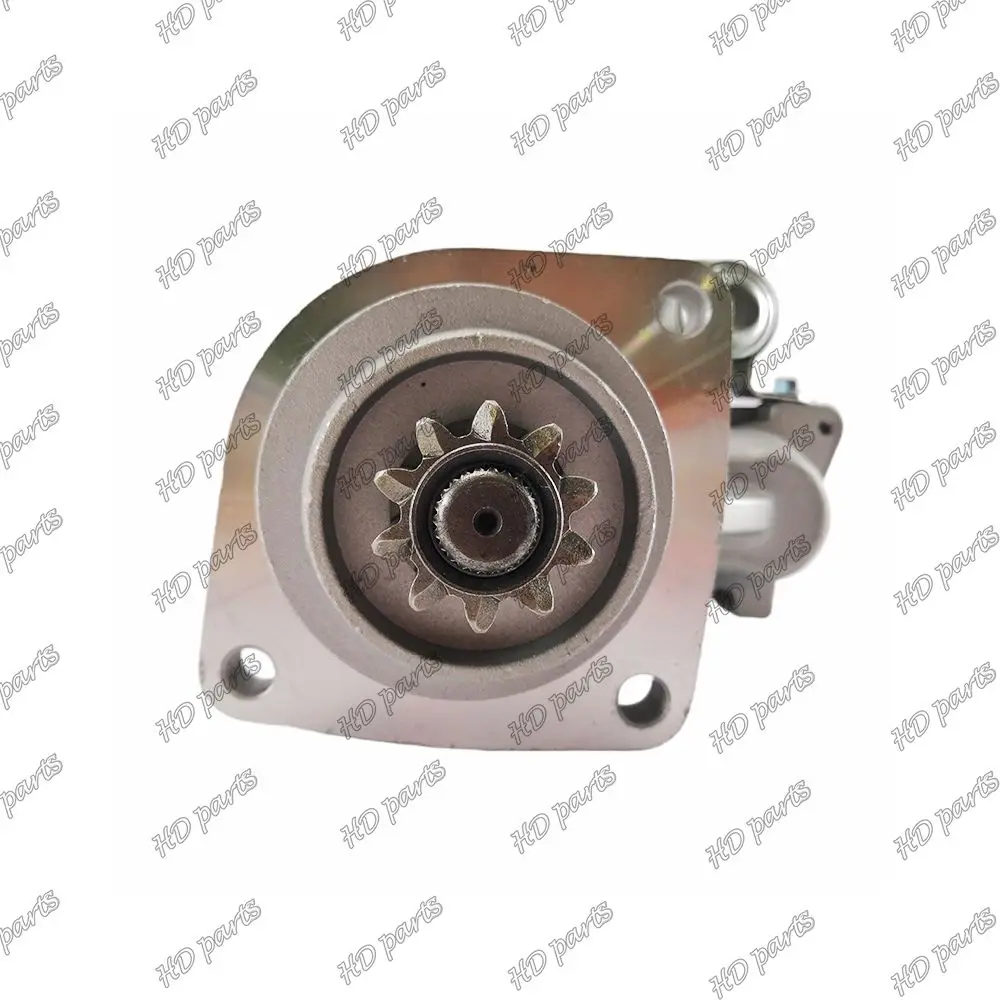 QSB6.7 R290-9 Starter Motor 24V 10T 7.5KW 4934655 4935789 5336432 128000-256 For Cummins Engine
